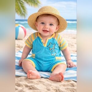 Life Is Good Terry Cloth One Piece Outfit